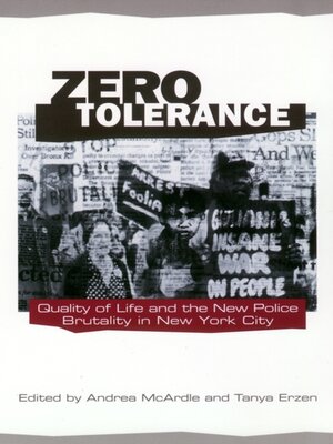 cover image of Zero Tolerance